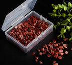 Natural Chip Stone Beads Red Jasper 5-8mm About 400 Pieces Irregular Gemstones - Image 3