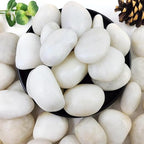 YISZM 40lbs White River Rocks for Landscaping, 2-3 Inch Natural Pebbles for by YISZM-ForYourNaturalLife