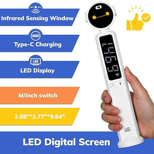 Portable Height Measurement for Kids & Adults | 3-Second Infrared Digital - Image 4