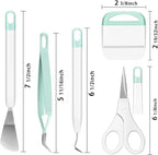 Ecraft Vinyl Weeding Tool Set: Vinyl Weeding Craft Basic kit 5 Pieces Including - Image 2