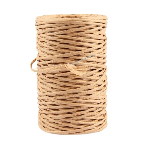 Floral Wire, Rustic Paper Wrapped Metal Wire 14 Gauge 164 Feet | Bind Wire Twine by JFFX
