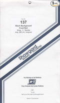 Strip Style Black Stamp Mounts Size 137 by Showgard