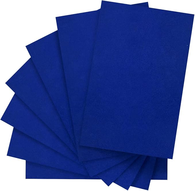 IOOLEEM Dark Blue Felt Sheets, Sewing by IOOLEEM