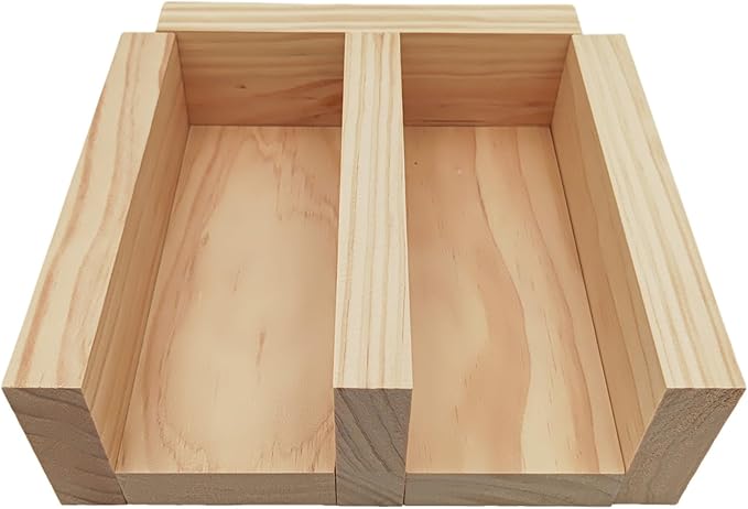 6PCS Rectangle Wood Boards Unfinished Wood Blocks - Image 5