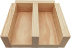 6PCS Rectangle Wood Boards Unfinished Wood Blocks - Image 5