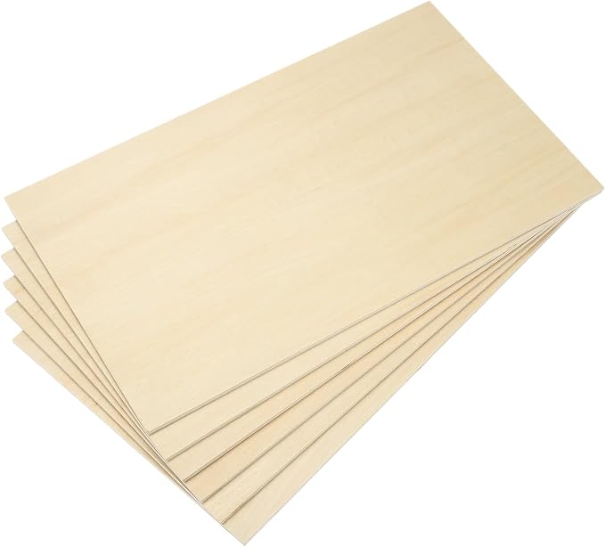 PATIKIL 12x20x1/4 Basswood Sheets by PATIKIL