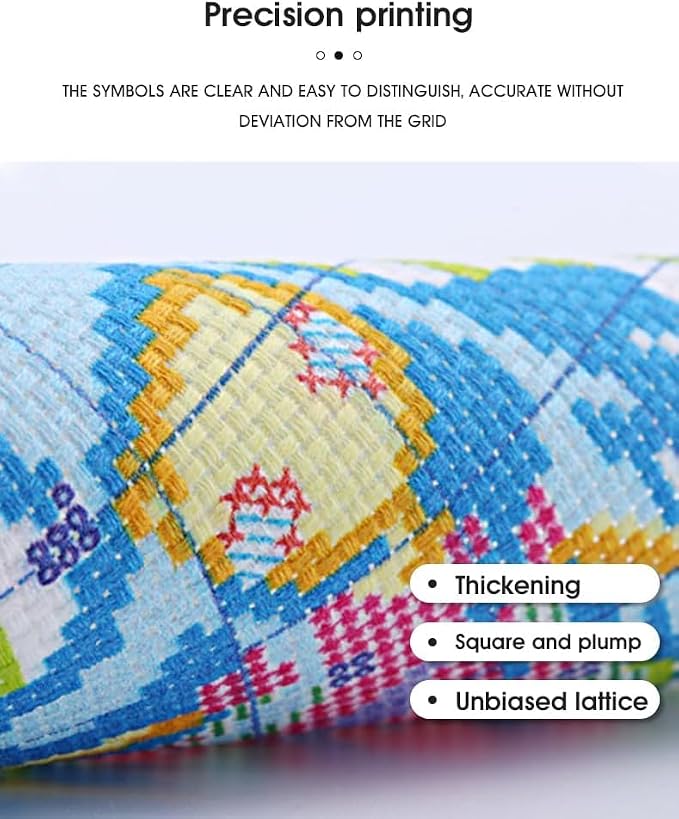 Flower Stamped Cross Stitch Kits - Image 6