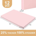 SGHUO 12pcs 4"x6" Pink Rubber Linoleum Blocks - Image 2