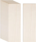 12 Pack Basswood Sheets for Crafts 12 x 4 x 1/8 Inch-3 mm Thick Unfinished by AWIZOM