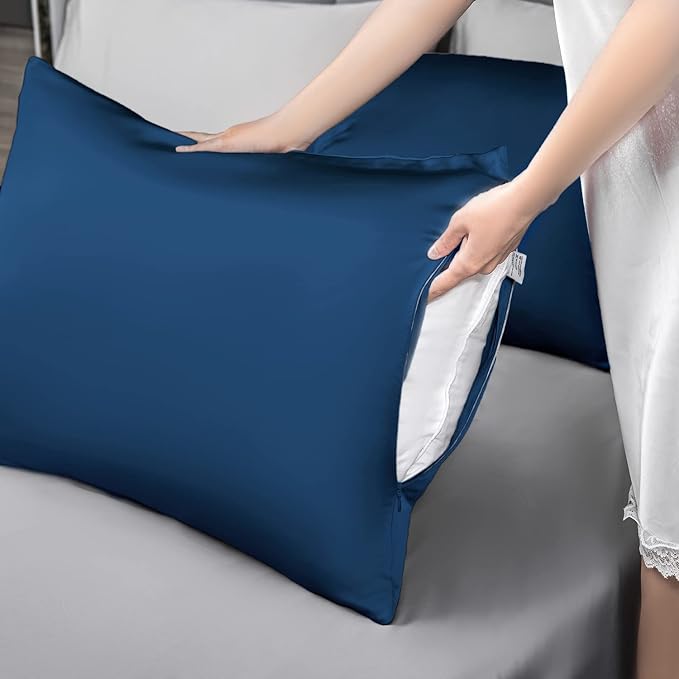Mulberry Silk Pillowcase for Hair and Skin, Toddler Size Kids Silk Pillow Case - Image 6