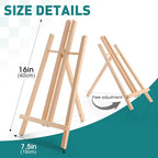 ESRICH 12Pack16in Tabletop Easel, Tabletop Easel - Image 2