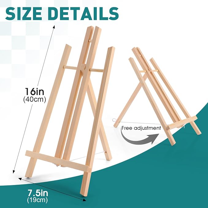 ESRICH 12Pack16in Tabletop Easel, Tabletop Easel - Image 2
