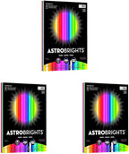 Neenah Paper Astrobrights Color Paper, 8.5” x 11”, 24 lb/89 gsm, Spectrum by Astrobrights