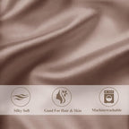 Queen Satin Pillowcase for Hair 2pc, Similar to Silk Pillow Cases, Easier Care - Image 5