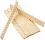 MECCANIXITY 10Pcs Wood Strips Slats, 1/8" x 1‑1/4" x 8" Thin Wood Sticks Flat by MECCANIXITY