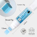 Kuretake Zig 2Way Glue Pen, 15mm Board Tip 2pcs Set, Quick Dry Liquid Stick - Image 2