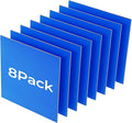8 Pack Blue Basswood for Laser Cutting, for Laser Engraving, DIY Craft Wood & by Creatorally