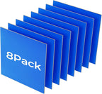 8 Pack Blue Basswood for Laser Cutting, for Laser Engraving, DIY Craft Wood & by Creatorally