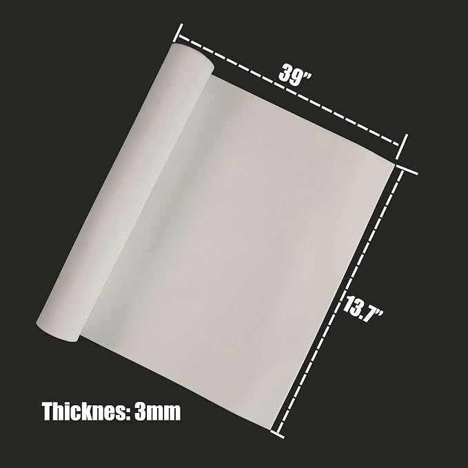OISAKLD EVA Foam 2mm-10mm 13.7"×39" Craft Foam Sheet 74 kg/m³ Cosplay Foam - Image 2