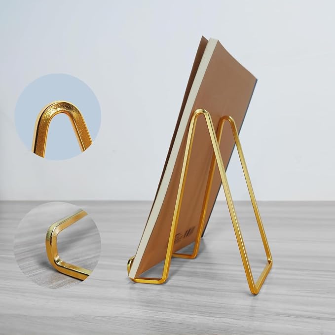 3 Pack 8 inch Metal Plate Stands - Image 3