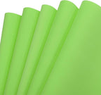 MECCANIXITY EVA Foam Sheets Apple Green 19.7 Inch x 19.3 Inch 1mm Thick Crafts by MECCANIXITY