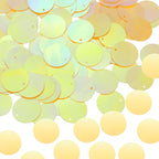 MECCANIXITY 700 Pcs Flat Round Sequins 15mm/0.6 Inch Loose Paillettes Craft by MECCANIXITY
