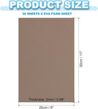 PATIKIL 30 Pack EVA Foam Sheets - Image 2