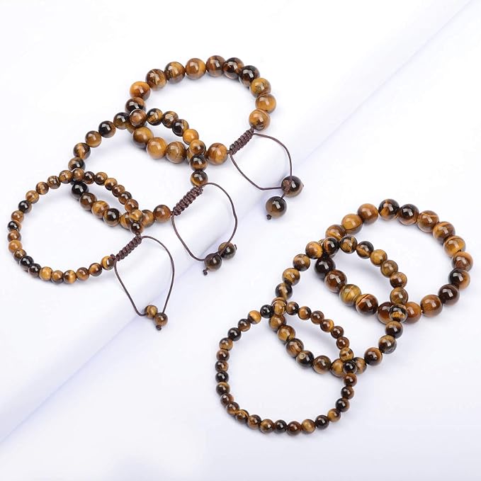 AD Beads Natural Gemstone Round Loose Beads 15" - Image 6