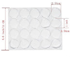 yueton Pack of 100 Clear 1" Round Craft Bottle Caps Epoxy Self Adhesive Stickers - Image 2