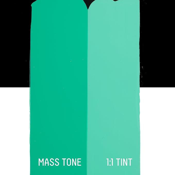 Liquitex BASICS Acrylic Paint, 946ml Jar, Bright Aqua Green - Image 3