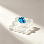 AierCrystal Aquamarine Color Cubic Zirconia Loose Beads Unset - Image 7
