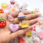 Resin Charms Kawaii Cute Charm for Keychain Jewelry Earring making Girls - Image 4
