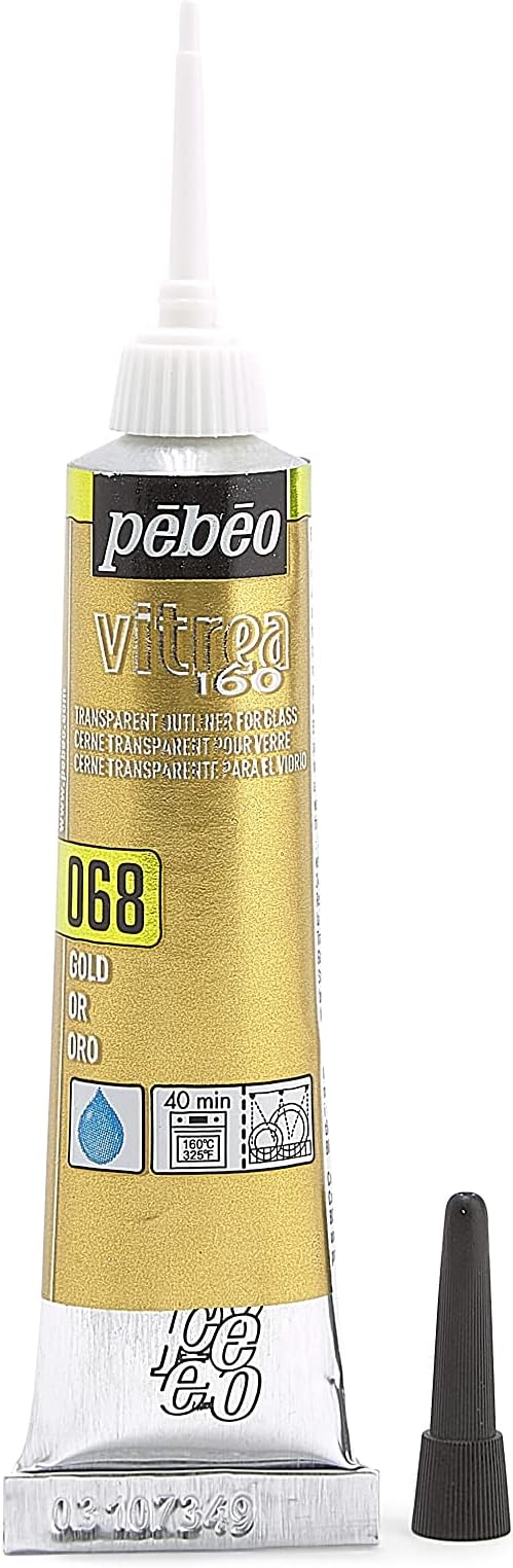 Pebeo Vitrea 160, Glass Paint Outliner, 20 ml Tube - Image 10