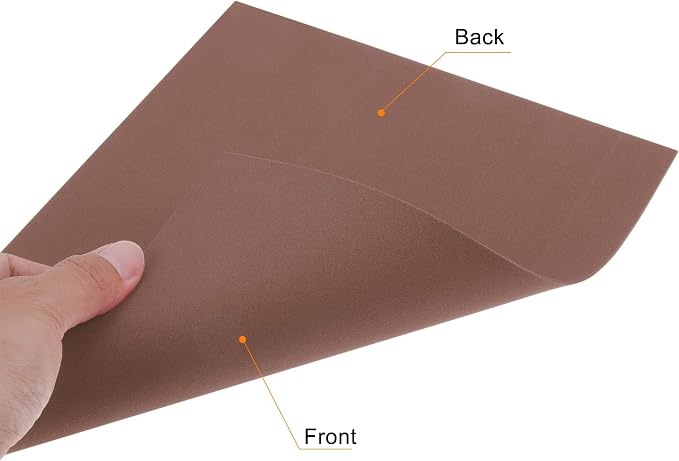 uxcell Coffee EVA Foam Sheets, 11.8x7.9 in 2mm Thick Handicraft Foam Paper - Image 4