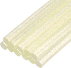 uxcell Mini Hot Glue Sticks for Glue Gun 7mm x 100mm Glitter Transparent Yellow by uxcell
