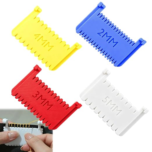 Hand Quilting Gauge Sewing Templates, Edge Ruler, 2mm/3mm/4mm/5mm by Unknown