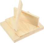 MECCANIXITY 10Pcs Wood Strips Slats, 9/32" x 1‑5/8" x 4" Thin Wood Sticks Flat by MECCANIXITY