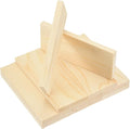 MECCANIXITY 10Pcs Wood Strips Slats, 1/4" x 1‑5/8" x 4" Thin Wood Sticks Flat by MECCANIXITY