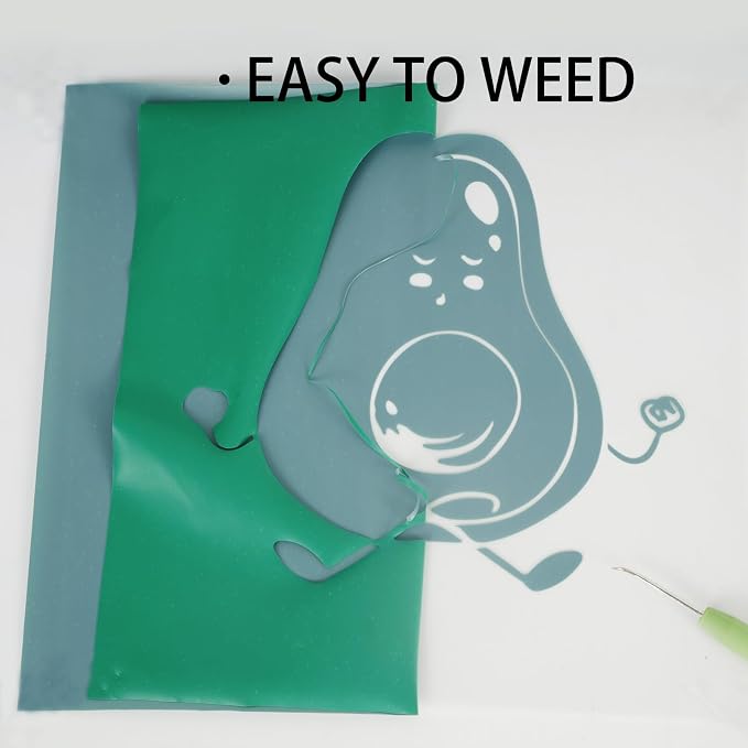 Guangyintong Green Puff Heat Transfer Vinyl HTV Rolls - Image 4