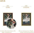 AELS 5x7 Inch Vintage Picture Frame, Elegant Antique Photo Frames - Image 3