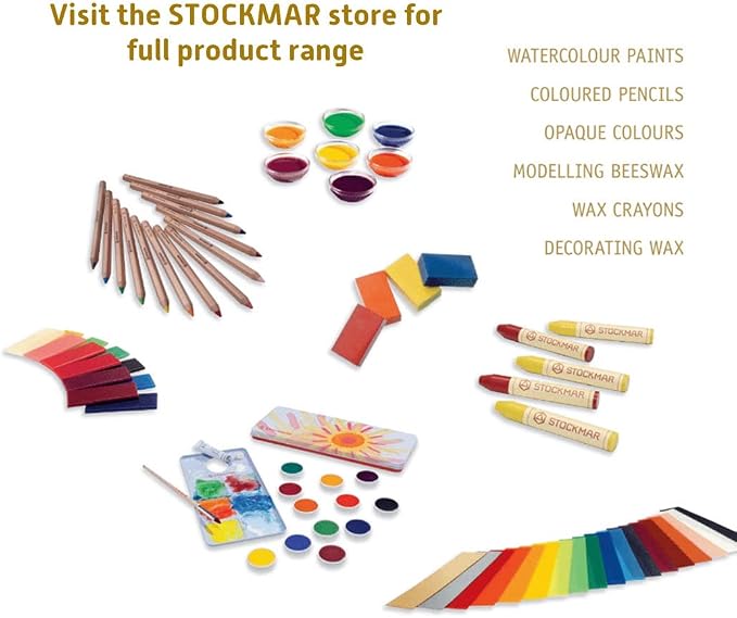 Stockmar Natural Modelling Beeswax: 15 Assorted Colors of Beeswax Sheets Safe - Image 8