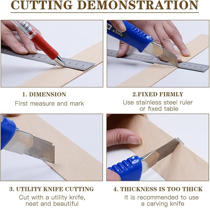 FOCCTS 24 Pack Basswood Sheets 1/8 x 12 x 12 inch, 3mm Plywood Sheets Balsa - Image 4