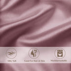 Queen Satin Pillowcase for Hair 2pc, Similar to Silk Pillow Cases, Easier Care - Image 5