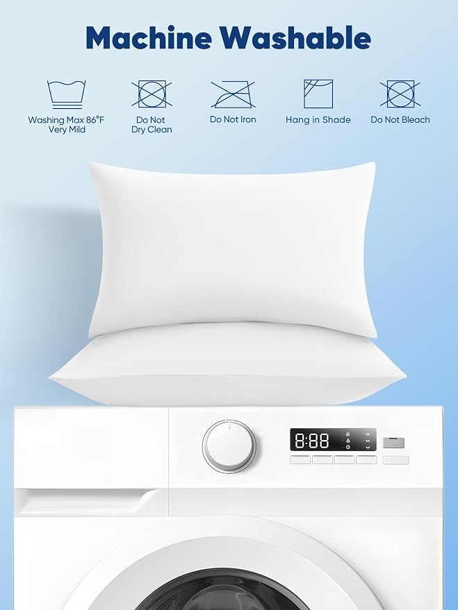 Avolare Cooling Pillow Cases Queen Size Set of 2, Arc-Chill 3.0 Cool Pillowcases - Image 7