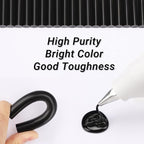 Manarty Black Hot Glue Sticks Full Size, High Low Temp - Image 3