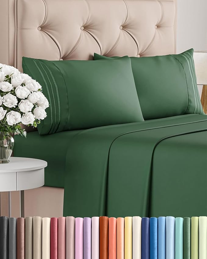 King Size 4 Piece Sheet Set by CGKUnlimited
