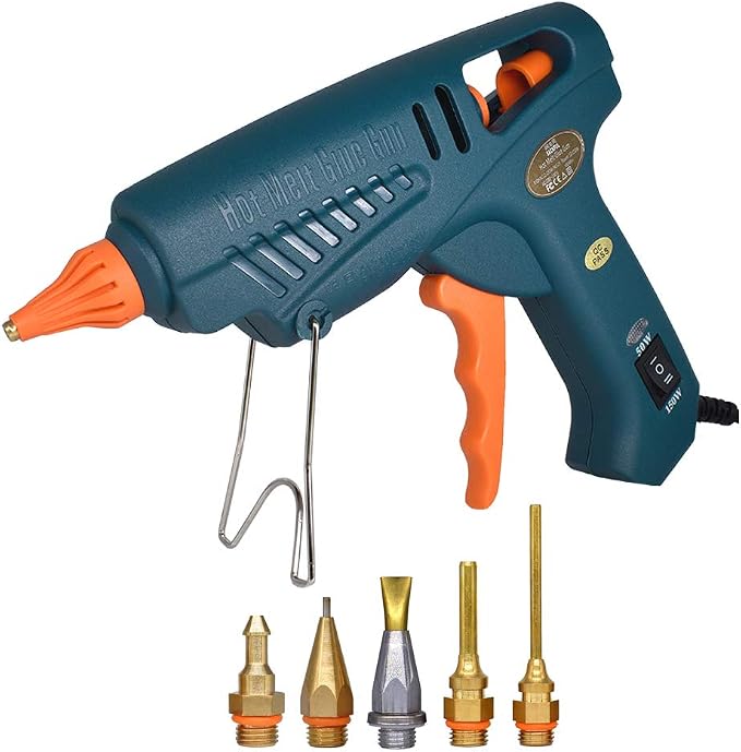 Full Size Hot Glue Gun Nozzle Set, 50/150 Watts Dual Power by Unknown