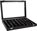 Wudygirl 7 Slots Ring Holder Organizer Box by Wudygirl