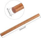 uxcell Mini Hot Glue Sticks for Glue Gun 7mm x 200mm Glitter Bronze Gold 12pcs - Image 2