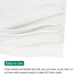 MECCANIXITY EVA Foam Sheets White 35.4 Inch x 19.7 Inch 2mm Thick Crafts Foam - Image 3
